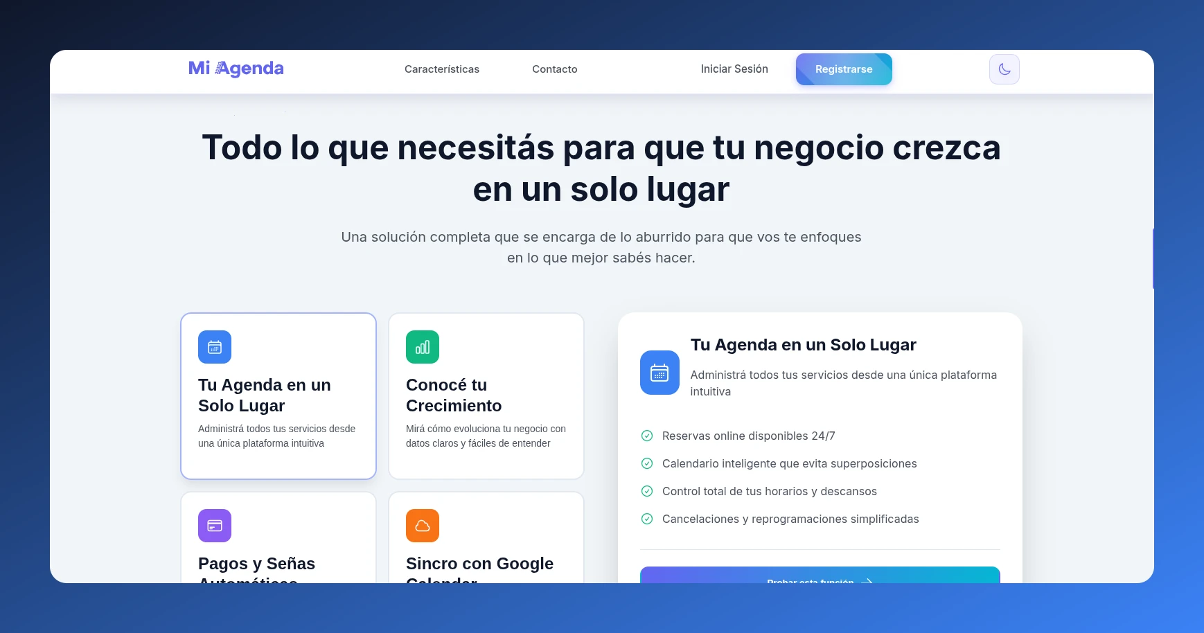 Mi Agenda screenshot 4